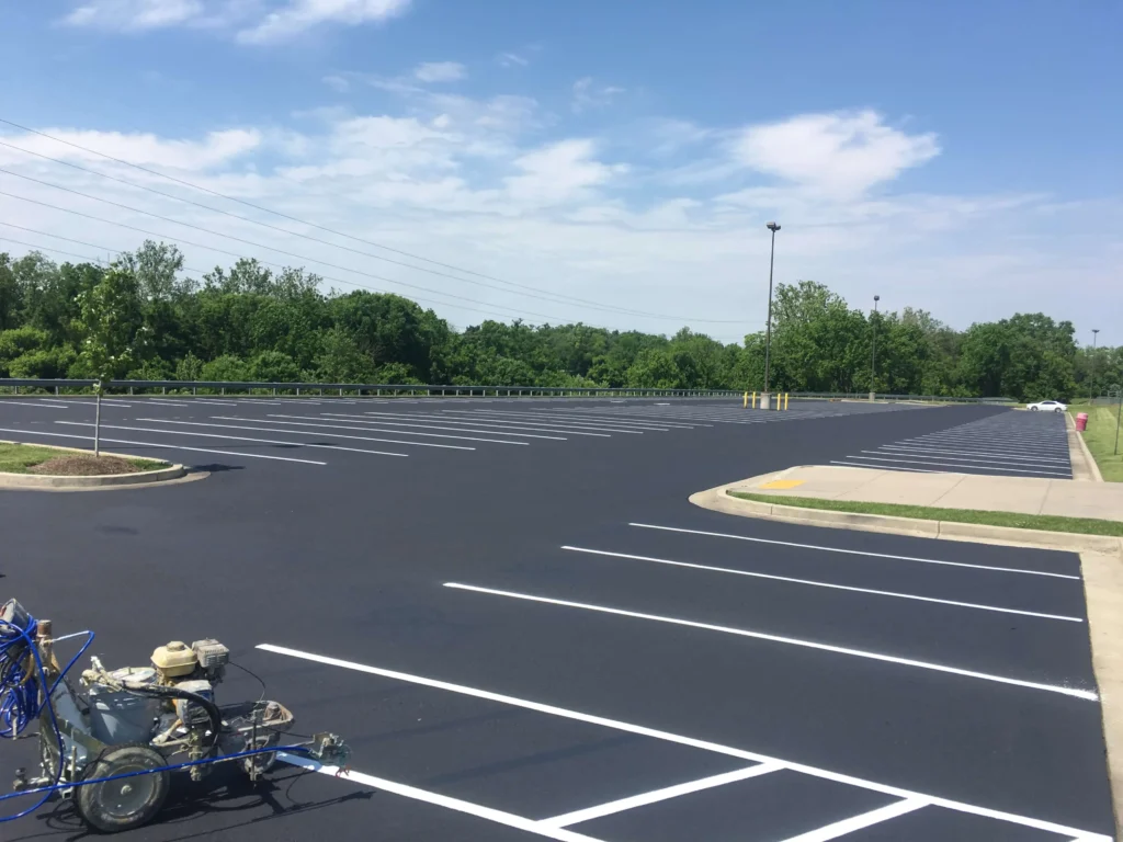 parking lot striping